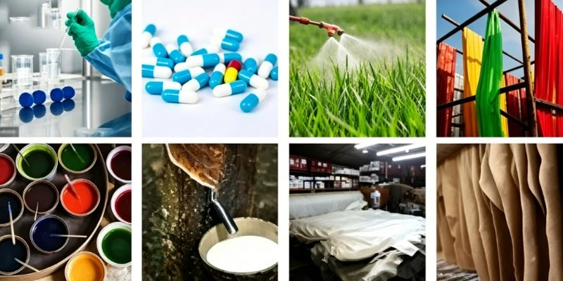 Industrial Applications of Water-Soluble Glacial Acetic Acid
